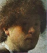 Rembrandt Peale Self portrait detail Sweden oil painting artist